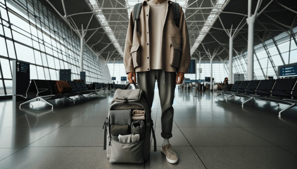 traveling with little possessions
